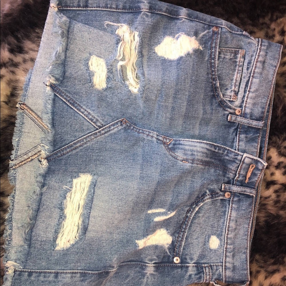 Denim skirt